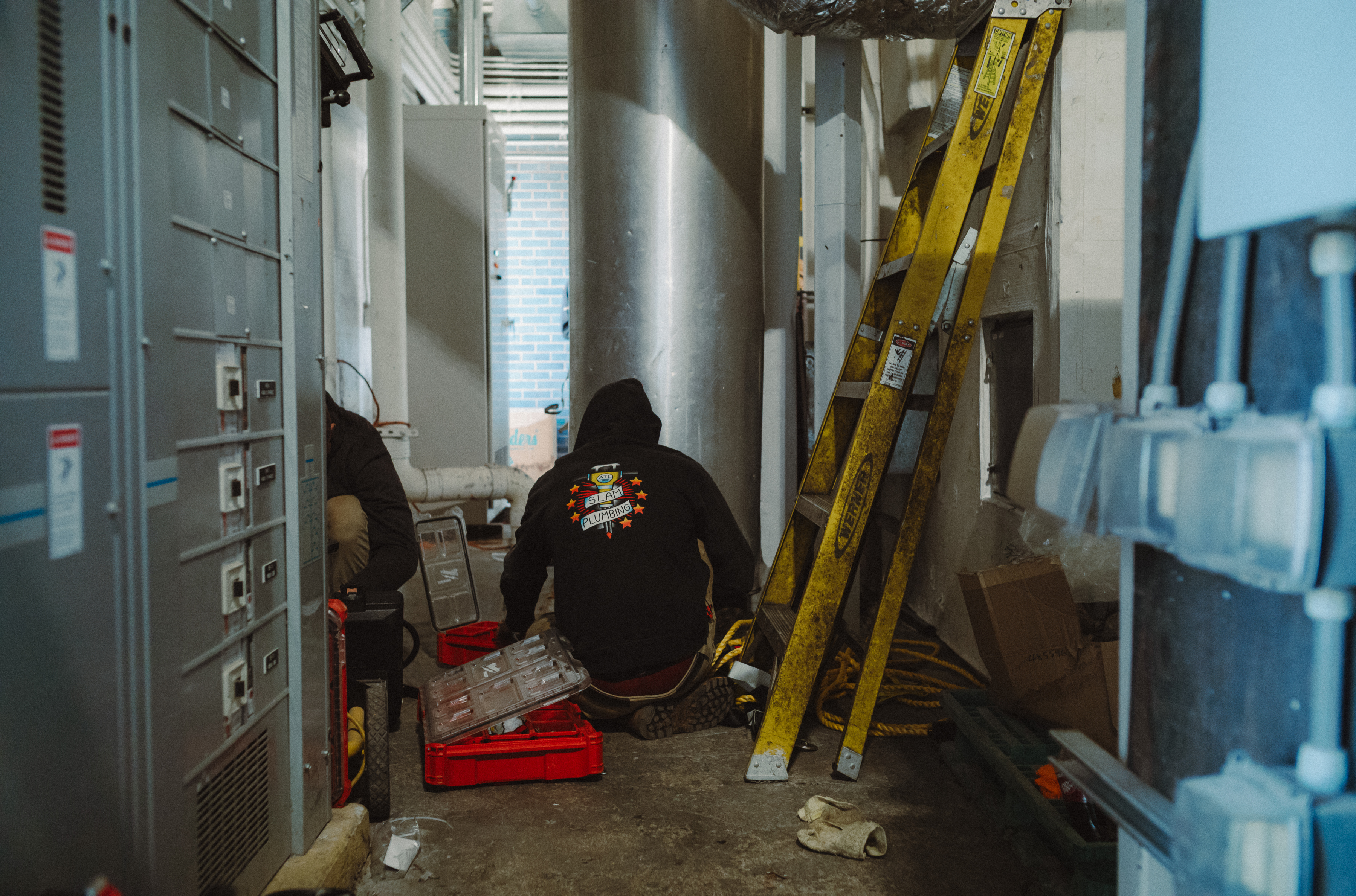 SLAM Plumbing at Work